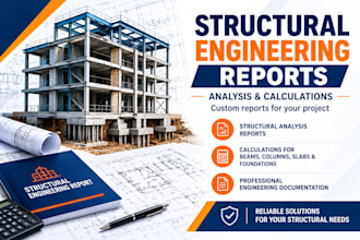 prepare structural analysis reports and engineering documentation