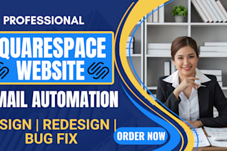 integrate squarespace with mailchimp, kit, klaviyo, do email automation campaign