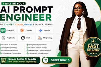 be your ai prompt engineer for chatgpt claude and gemini