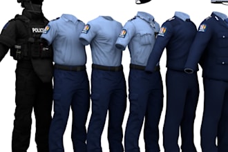create custom fivem eup clothing ems vest pack police gangs vest