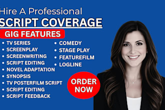 provide professional script coverage with detailed screenplay feedback