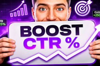 design catchy youtube thumbnail