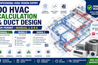 do hvac calculation and duct design for permit manual jds
