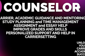 career, student, and personal counselling