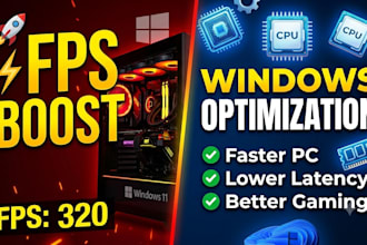 optimize your windows PC for maximum performance and fps