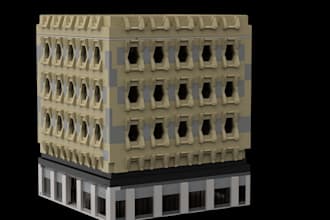 design a custom lego moc in bricklink studio