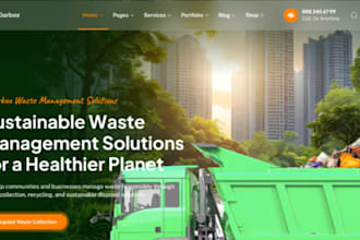 design wix junk removal website junk hauling dumpster rental website