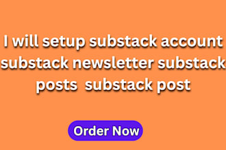 substack setup manage substack newsletter design substack