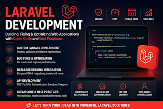 fix your laravel application or website