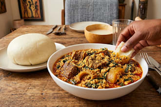 teach you how to cook delicious semo and egusi soup