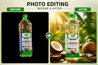 professional product photo editing
