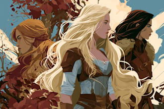 design fantasy book cover, romance book cover