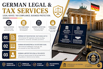 be your german lawyer for german legal advice and german tax law
