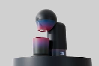 design smart coffee makers and innovative kitchen appliances in 3d cad