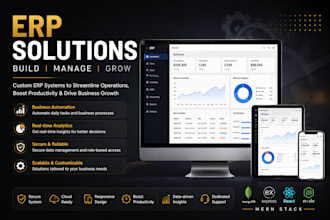 develop a custom erp software solution for your business