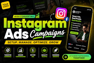 instagram ads campaign setup and management