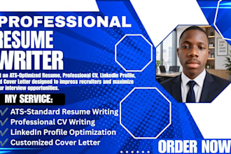 create a professional resume, CV, and linkedin profile