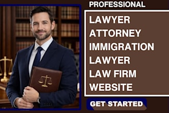 design lawyer attorney website immigration lawyer law firm website