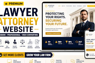 design lawyer attorney website immigration lawyer law firm website