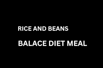 cook rice and beans with fish