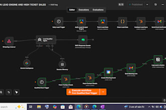 build 24hrs lead gen with n8n and whatsapp api