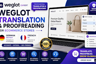 translate weglot ecommerce store proofread lithuania fr german multilingual SEO