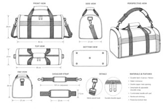 design backpacks, sports bags, laptop bags and outdoor equipment