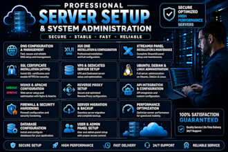 setup xui one, xtream UI, dns, vps, linux, ubuntu server, sever installation