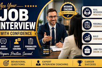 conduct a mock job interview and provide expert interview coaching