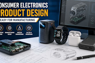 design consumer electronics product ready for manufacturing