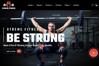 design wix fitness website gym website personal trainer fitness studio website