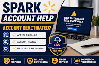 spark driver deactivation assistance on approval in three days
