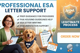 provide emotional support animal esa letter  evaluation support