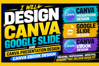 design google slide and canva presentation design canva pitch deck canva slides