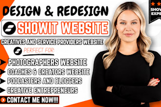 design showit website for photographers creators coaches podcasters and bloggers