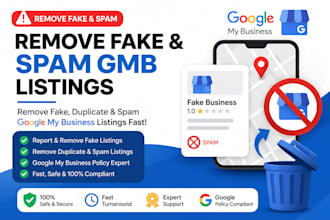 remove fake and spam google my business gmb listings remove gmb report fake gmb