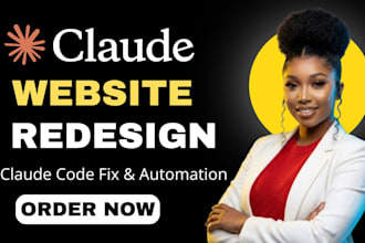 claude website redesign, claude code fix, claude ai and automation