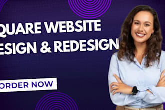 design square website, square online store, redesign square website landing page