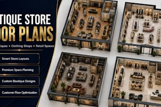 design boutique store floor plans for clothing shops