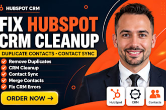 fix hubspot duplicate contacts hubspot crm cleanup hubspot contact sync