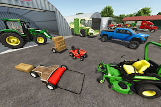 create custom farming simulator mods map vehicles farm house fs19 fs22 fs25
