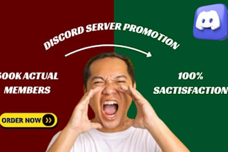 promote your discord server, minecraft, rust, fivem promotion, discord growth