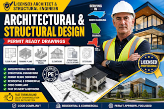 create architectural and structural design in north carolina, georgia, new york