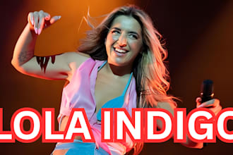 record sweet reggaeton  and powerful vocal in english or spanish