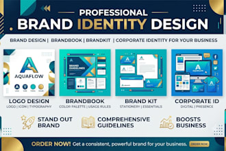 design brandbook brandkit corporate brand identity brand design for business