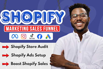 promote shopify store ecommerce marketing and shopify marketing sales funnel