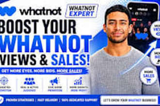 your whatnot expert and boost whatnot views, followers, and sales