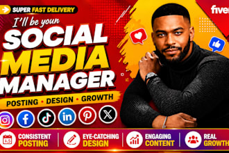 design social media posts and be your social media manager