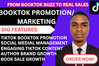 do booktok promotion ebook marketing tik tok booktok