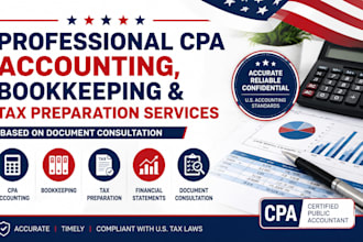 provide professional CPA accounting, bookkeeping, and tax preparation services